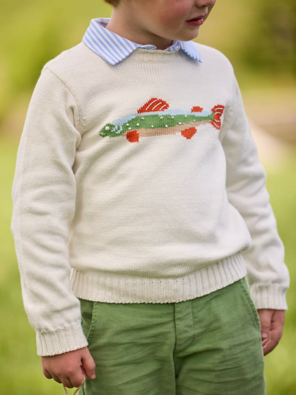 Long Sleeve Polo Light Blue Stripe