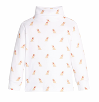 Printed Turtleneck Seated Lab