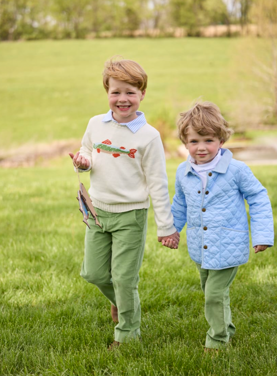 Pull On Pants - Watercress Corduroy