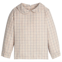 Peter Pan Shirt - Durham Windowpane