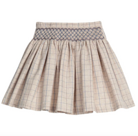 Smoked Molly Skirt - Durham Windowpane