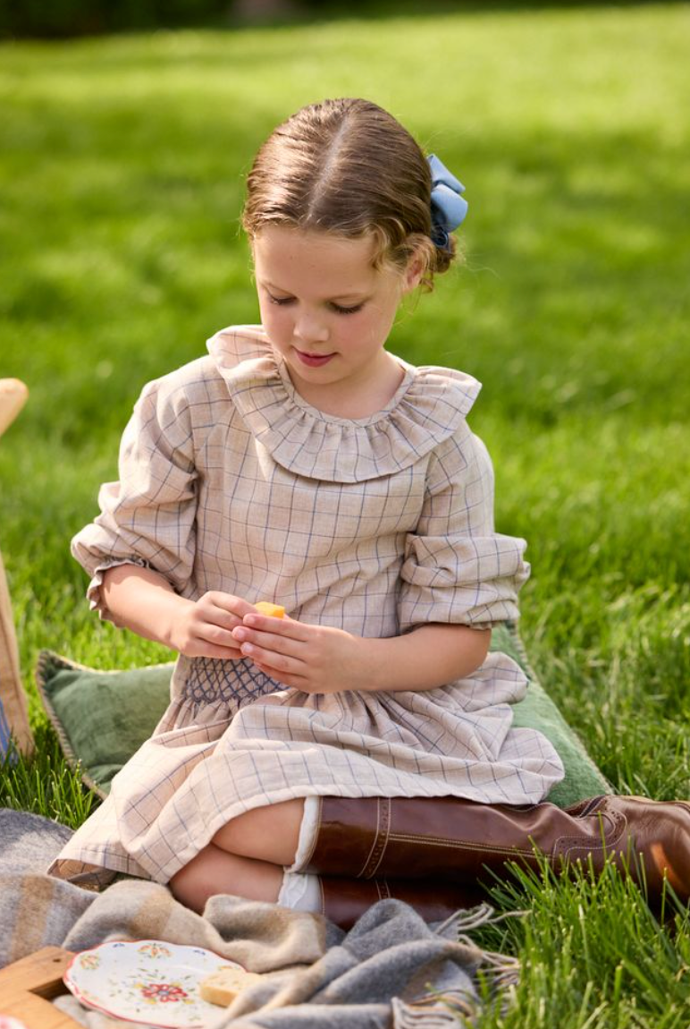 Smoked Molly Skirt - Durham Windowpane