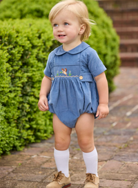 Flying Mallard Smocked Daniel Bubble