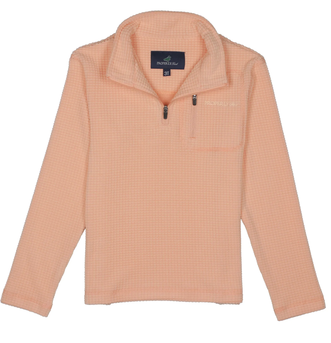 Girls Hayes Pullover Peach