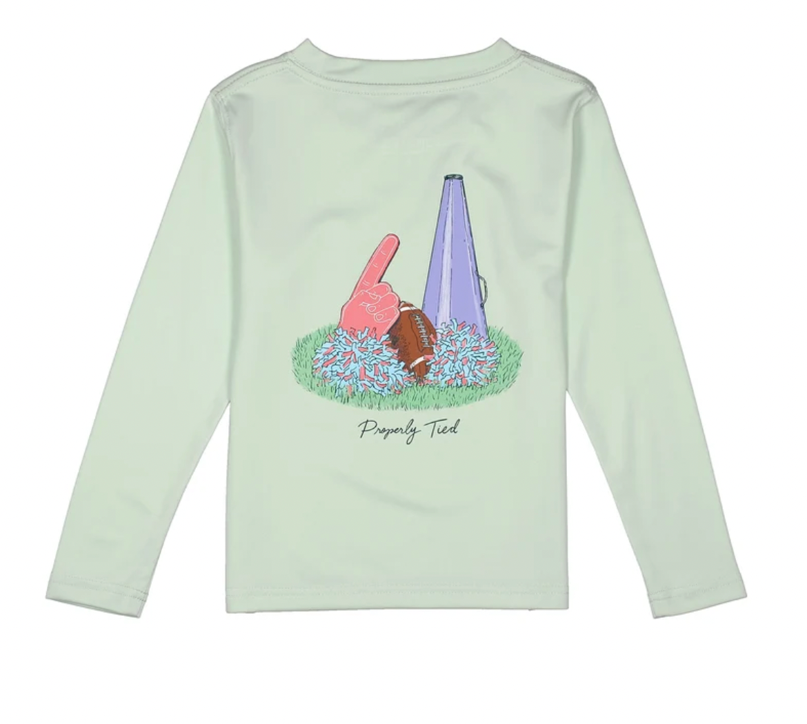 Girls Performance Tee Home Team Pale Mint