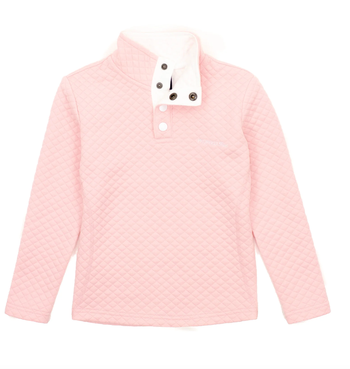 Girls Social Pullover  Light Pink