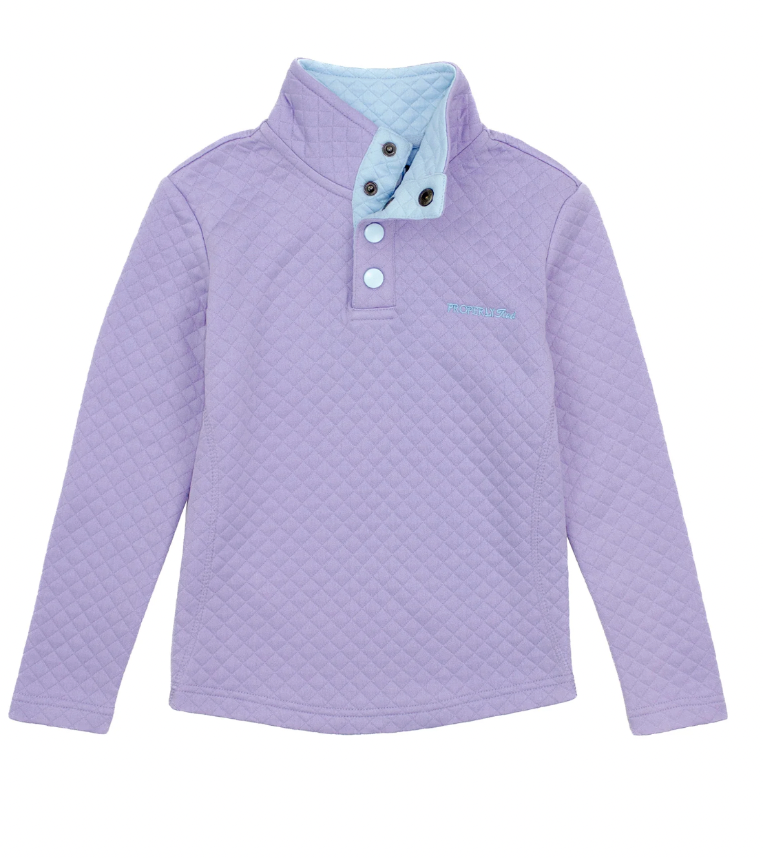 Girls Social Pullover Purple