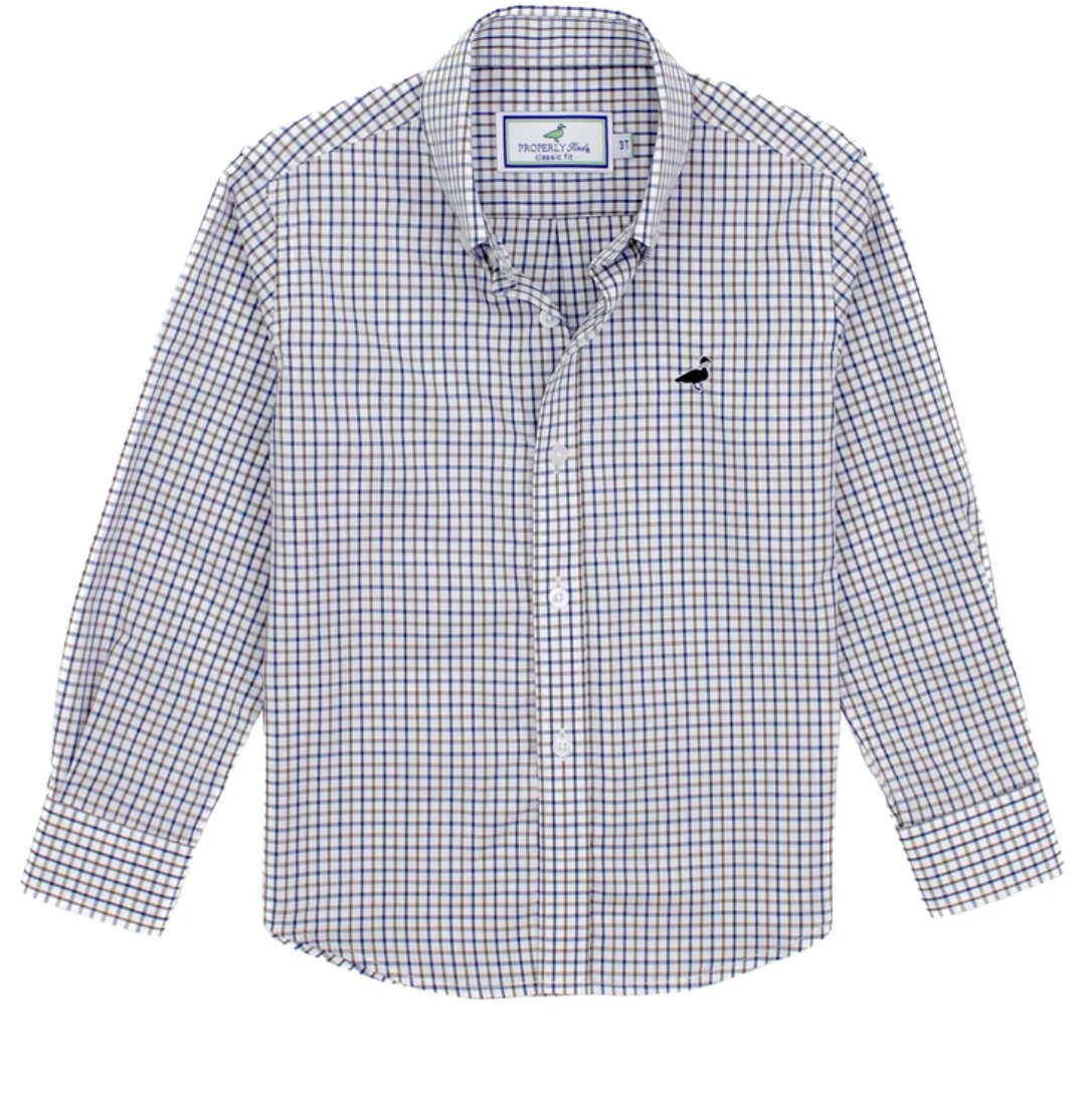Boys Seasonal Sportshirt Carolina