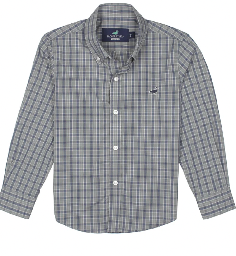 Boys Seasonal Sportshirt Blue Ridge