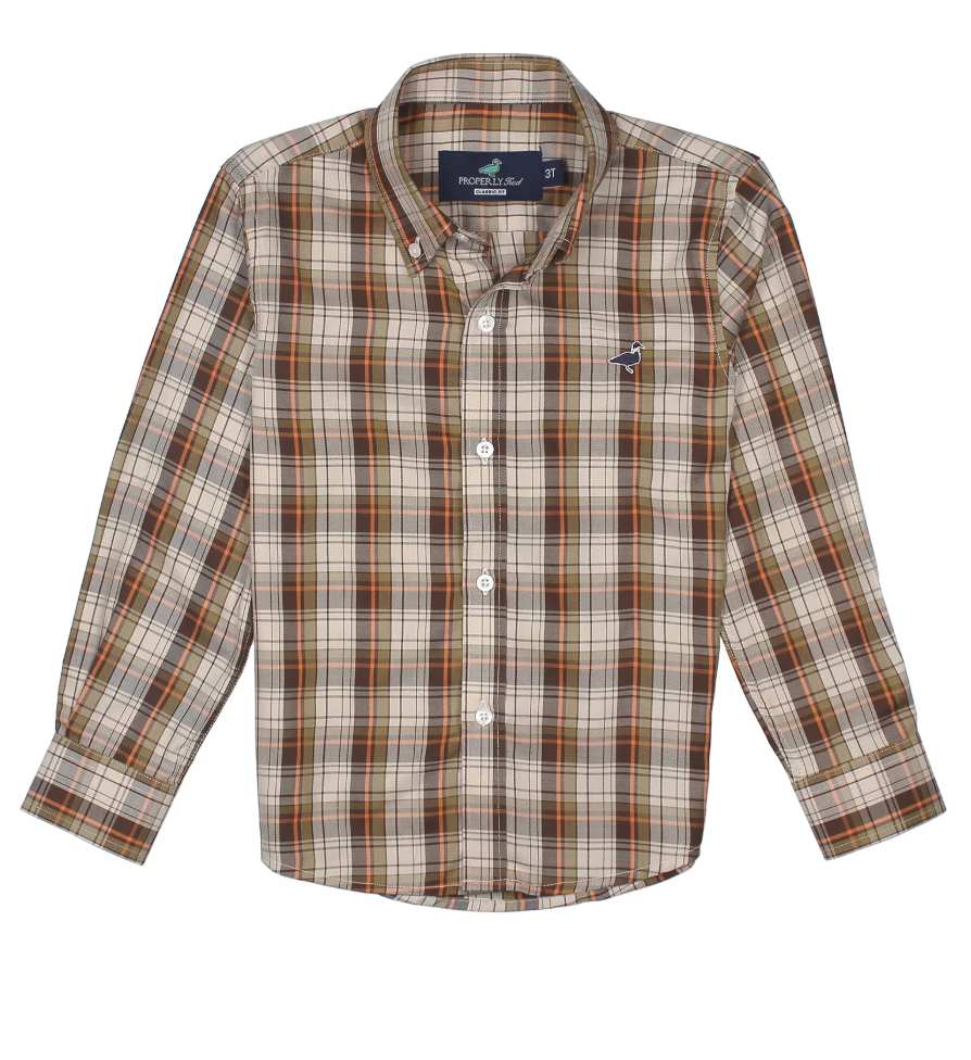 Boys Seasonal Sportshirt Campfire