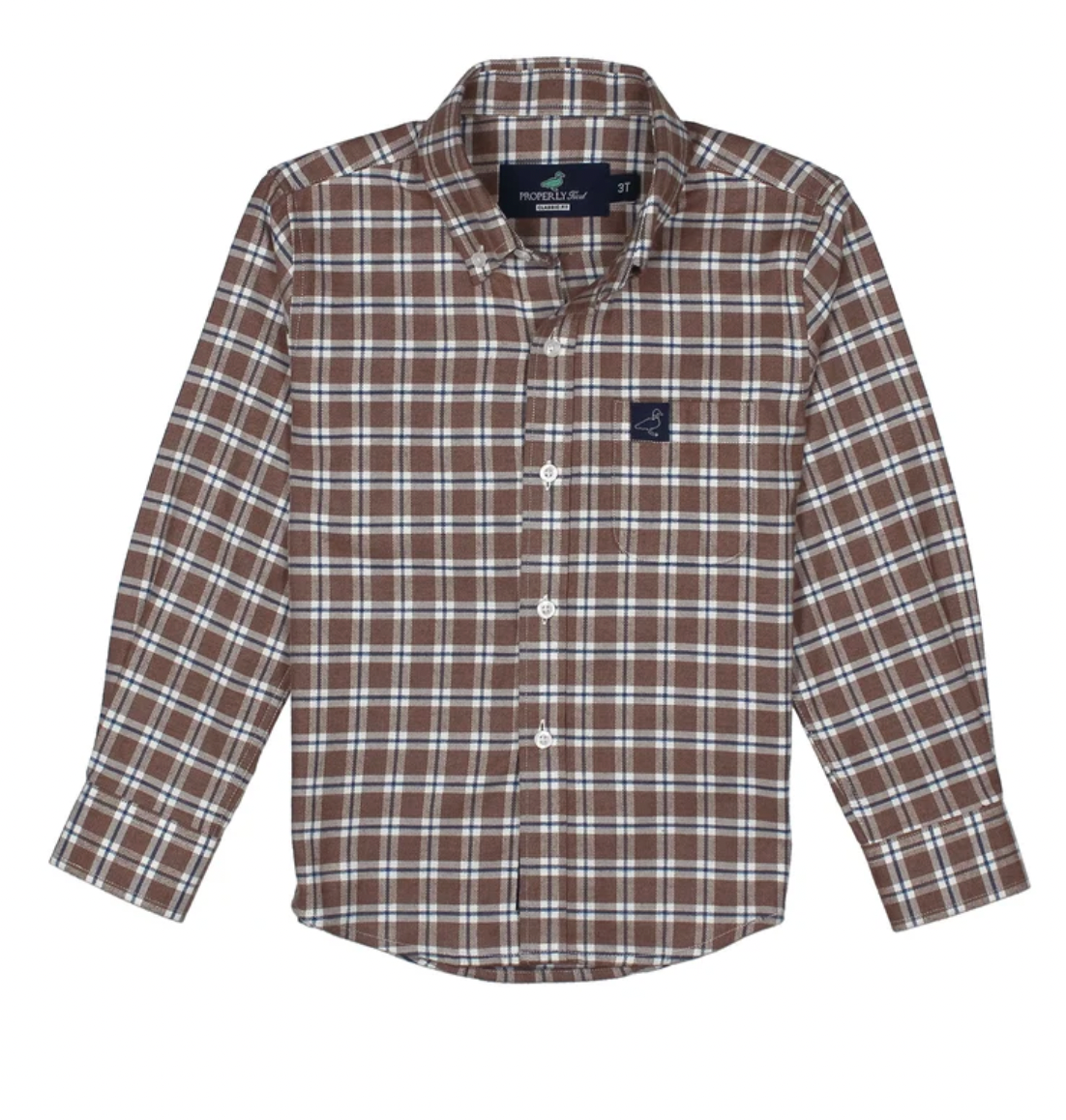 Boys Classic Flannel Saddle