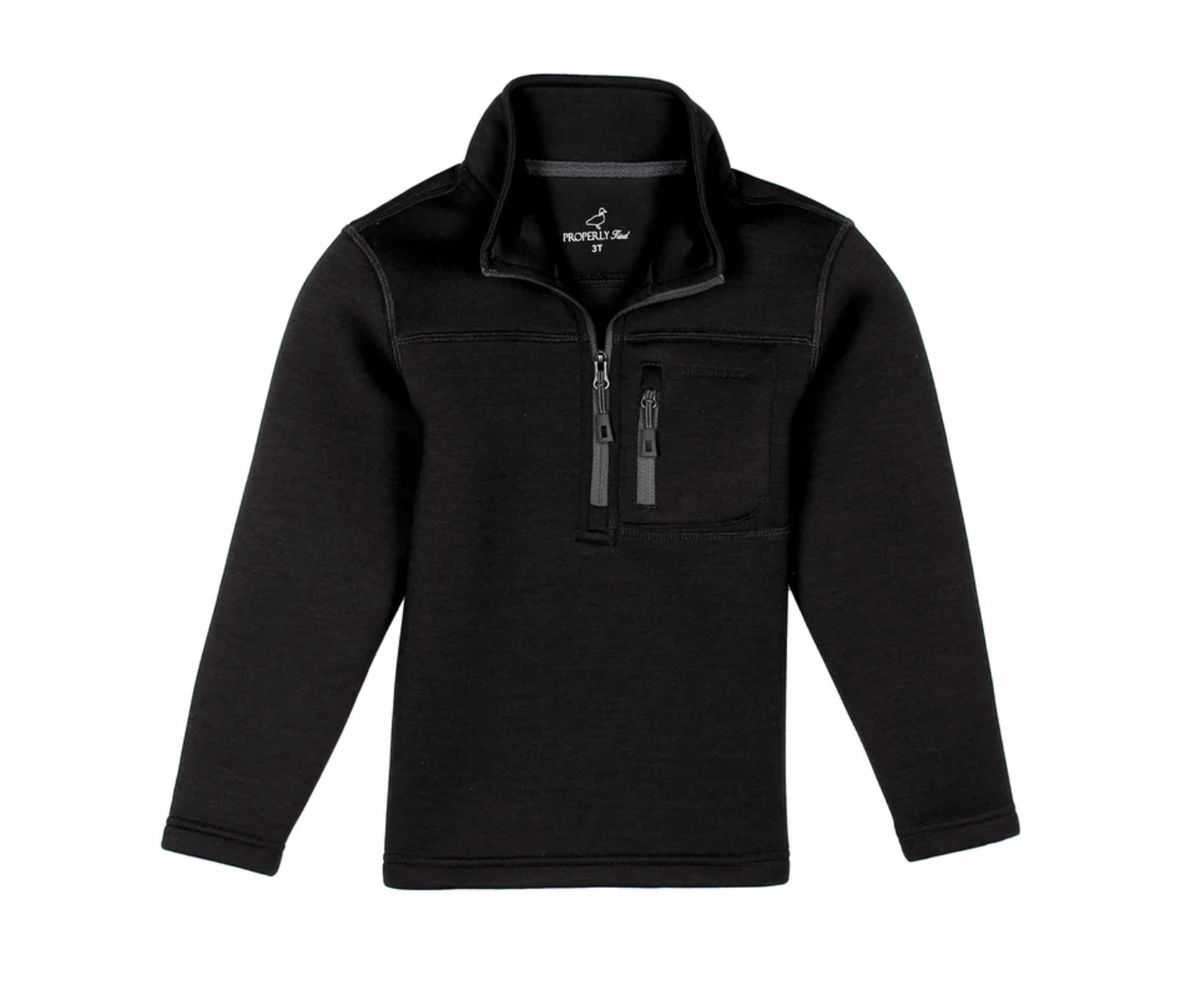 Boys Arctic Pullover Charcoal