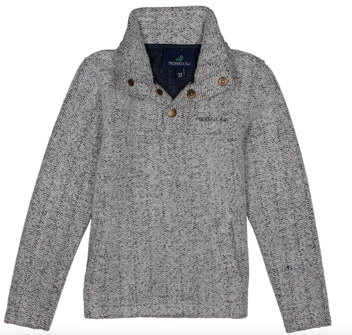 Boys Upland Pullover Navy