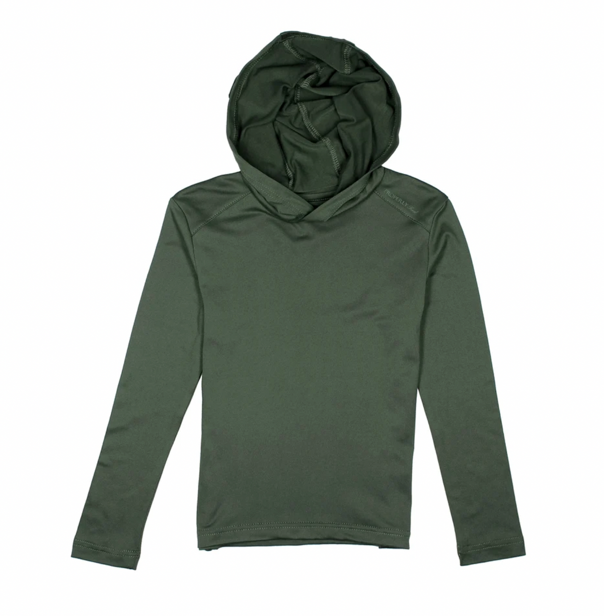 Boys Ravine Hoodie Ash Green