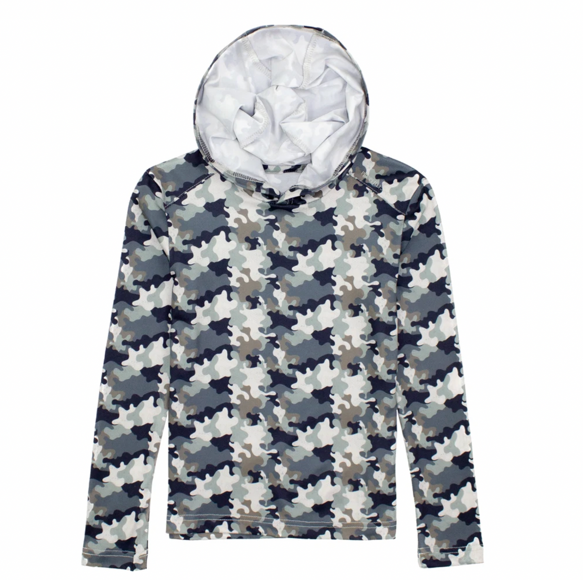 Boys Ravine Hoodie Delta Backwater Camo