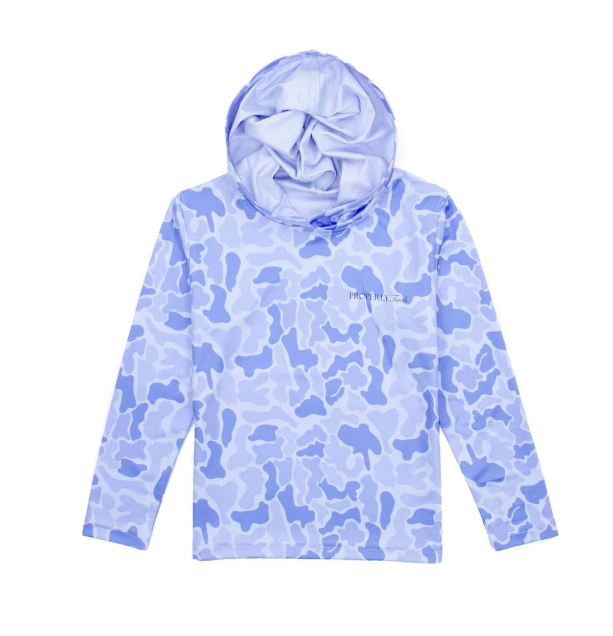 Boys Sportsman Performance Hoodie River Camo