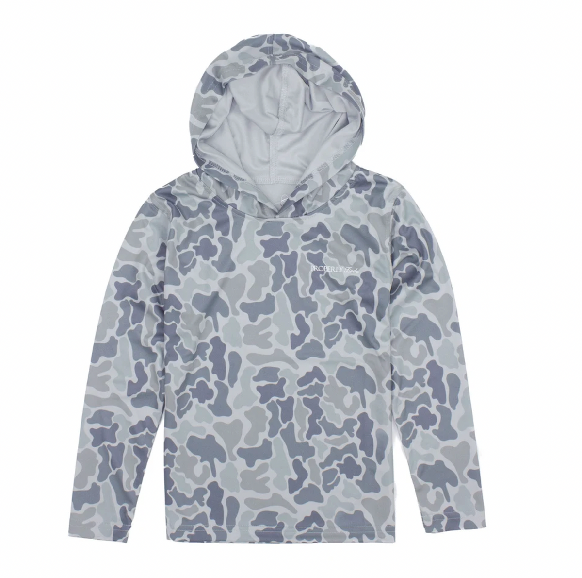 Boys Sportsman Performance Hoodie Polar Camo