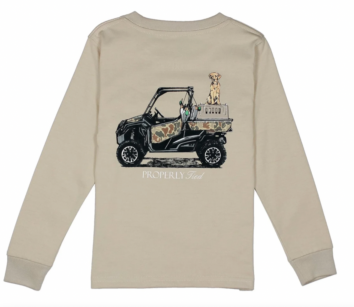Boys Trail Tradition LS Linen