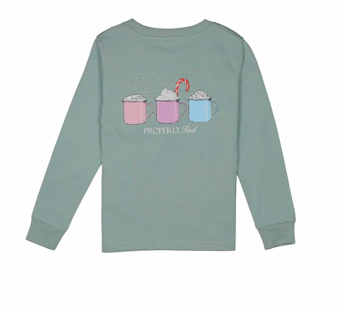 Girls Hot Chocolate LS Marine Mist