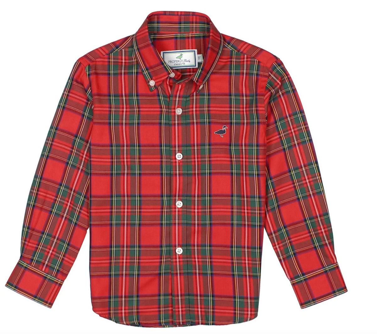 Boys Seasonal Sportshirt Yuletide