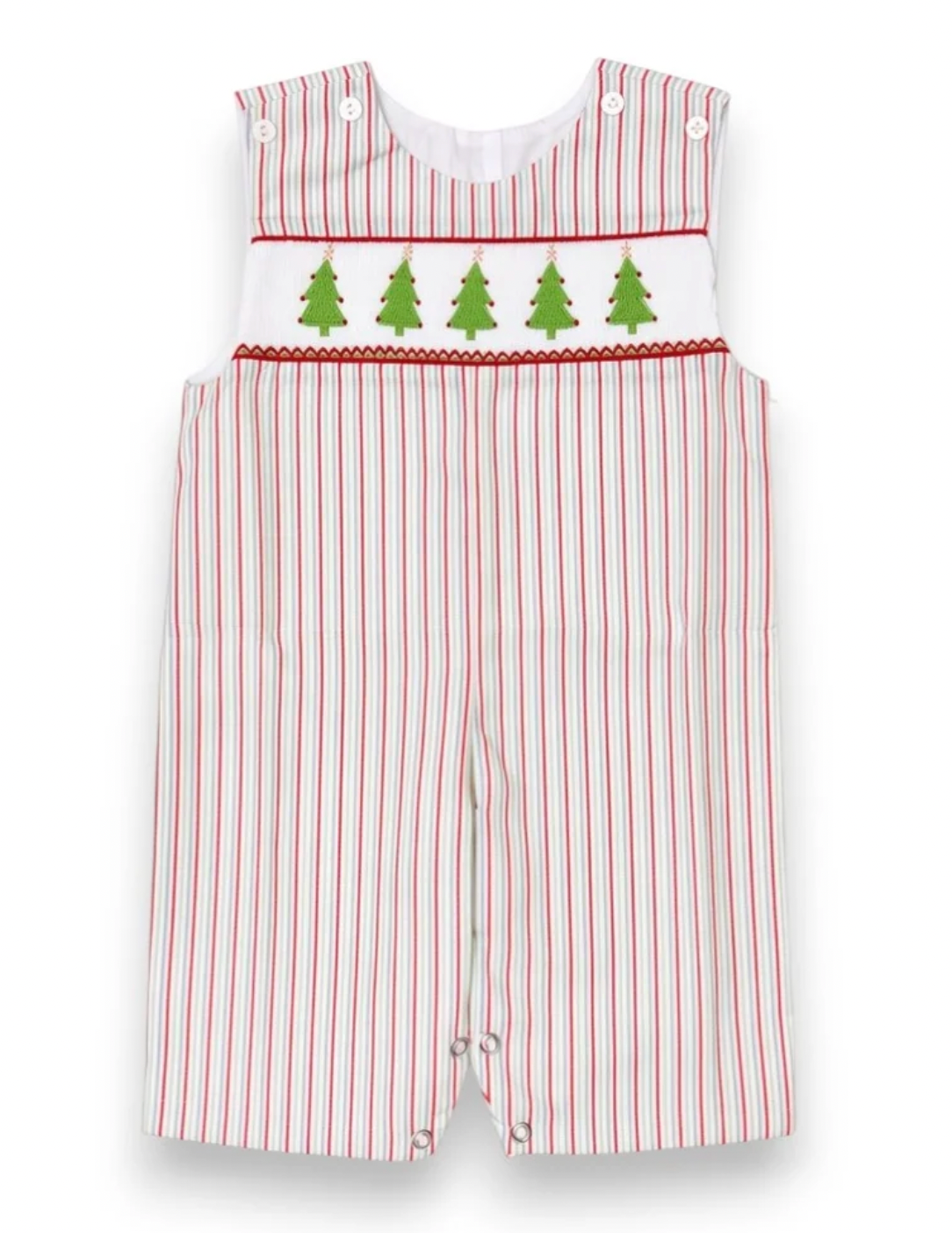 Peter Christmas Tree Smocked Jon Jon
