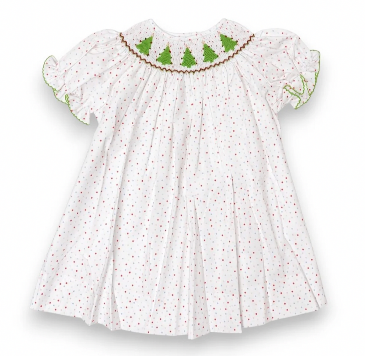 Emma Christmas Tree Smocked Bishop