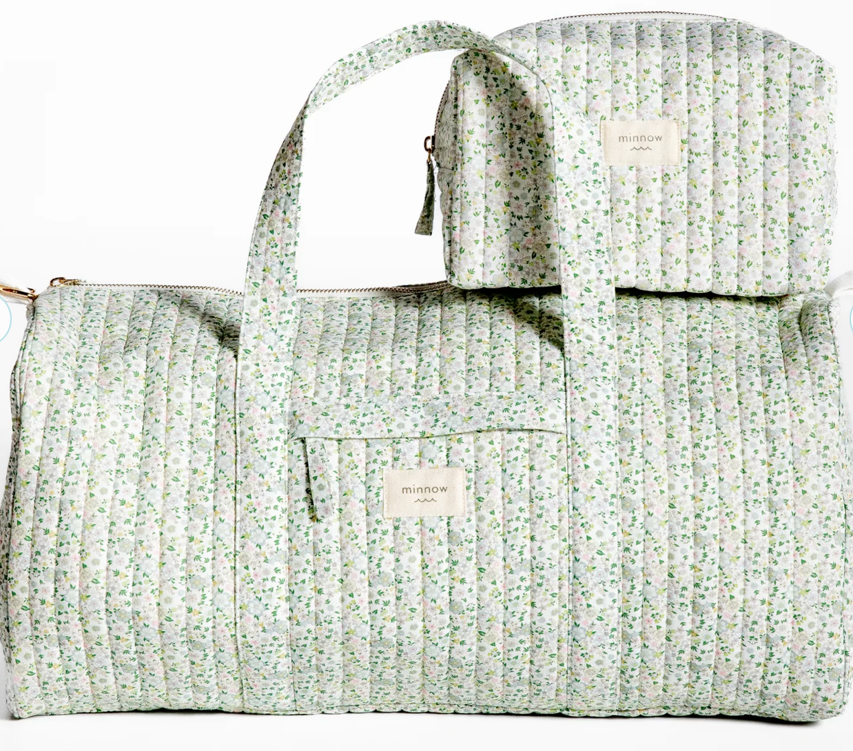 Sea Marsh Floral Cosmetic Case