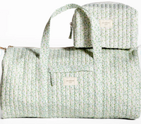 Sea Marsh Floral Weekender Bag