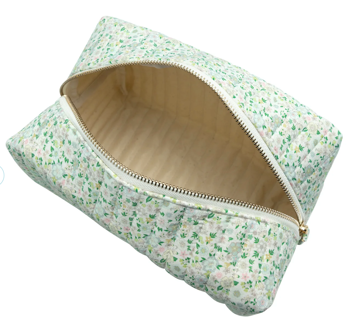 Sea Marsh Floral Cosmetic Case