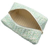 Sea Marsh Floral Cosmetic Case