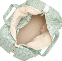 Sea Marsh Floral Weekender Bag
