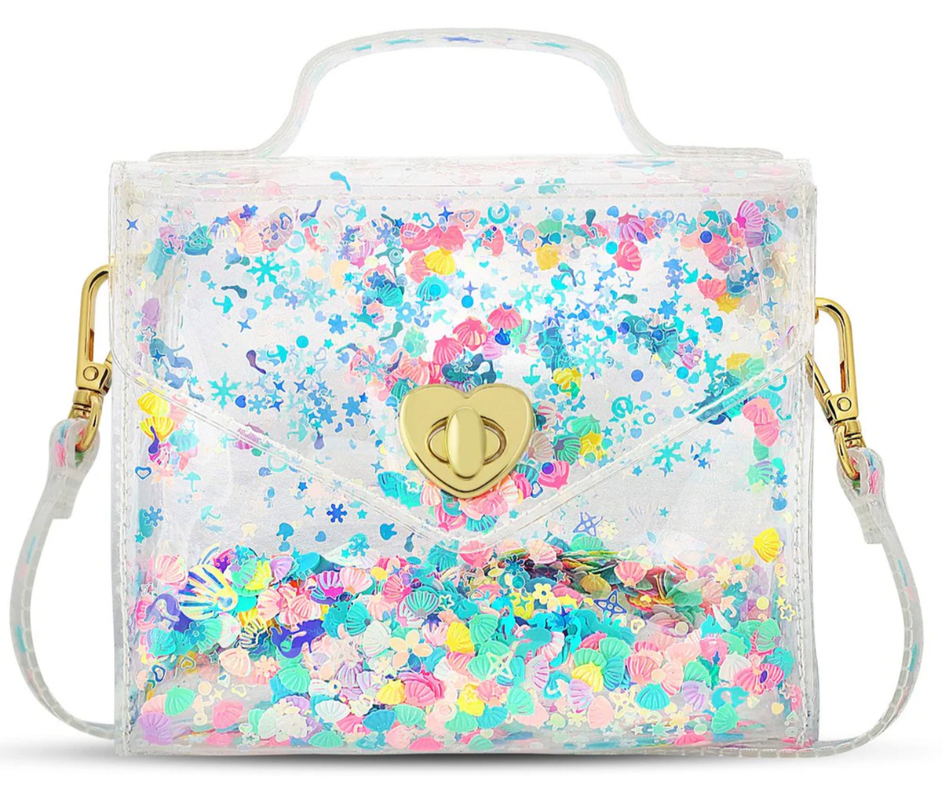 Gussie: Pink and Blue Seashells