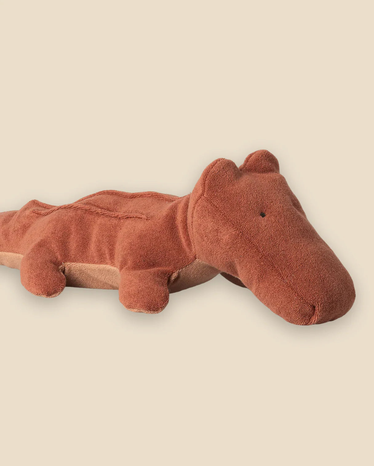 Maileg Safari Friends, Crocodile, Medium-Vintage Rose
