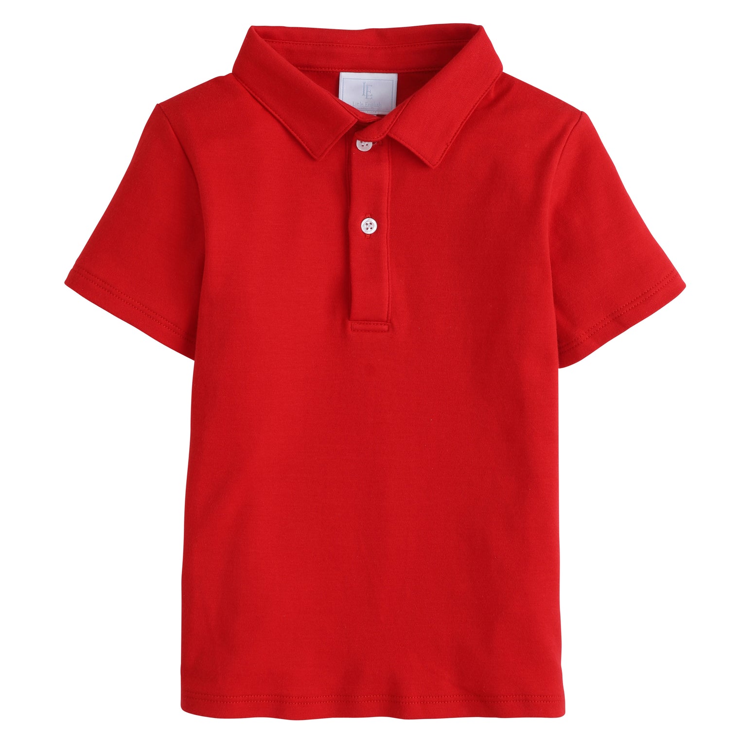 Short Sleeve Polo Red