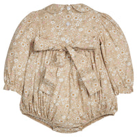 Smocked Charlotte Bubble - Camden Floral
