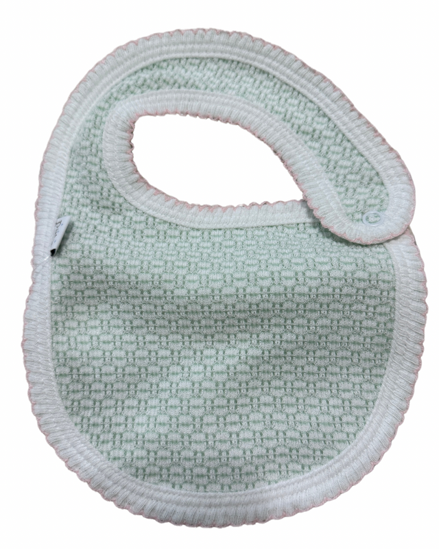 Knit Solid Colored Bib - Paty