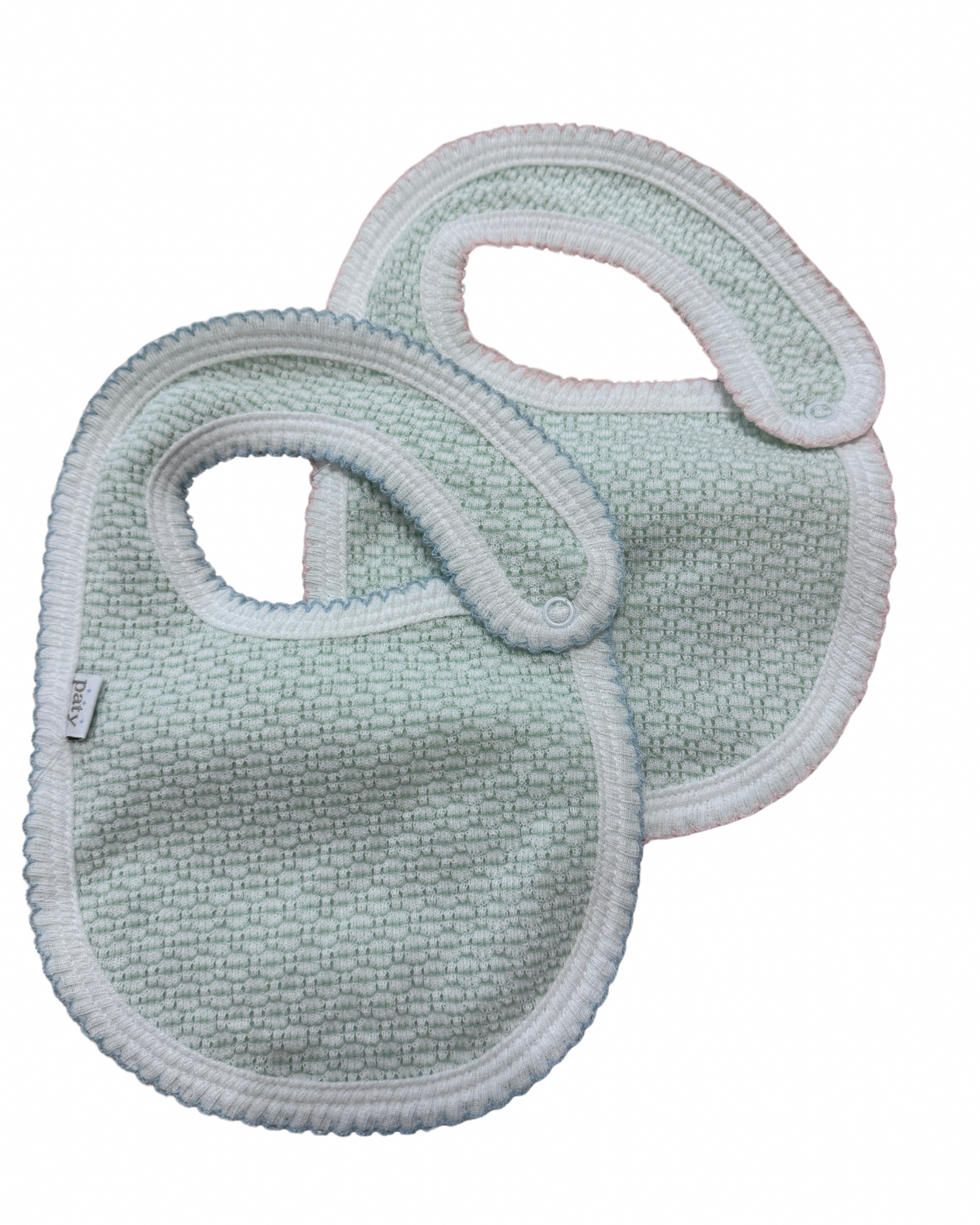 Knit Solid Colored Bib - Paty