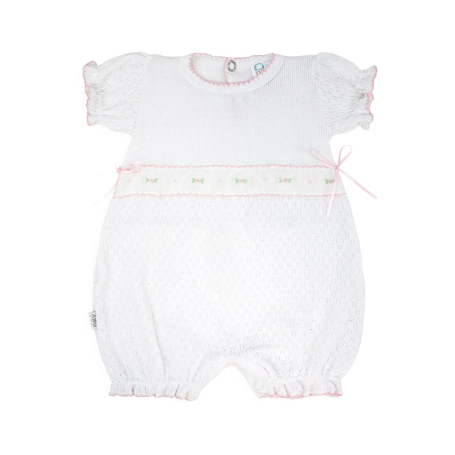 Swiss Floral Knit Bubble - Paty