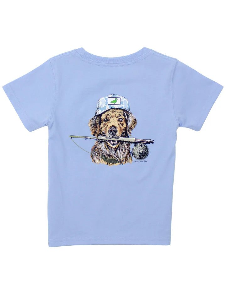 Fishing Buddy Shirt Light Blue