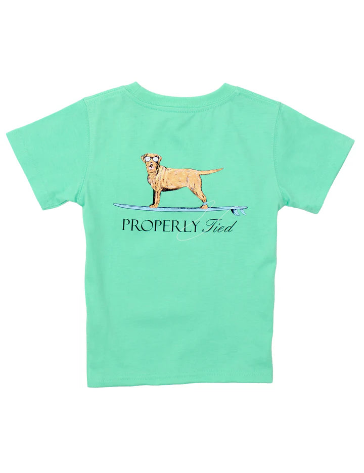 Waverider Shirt Wash Green