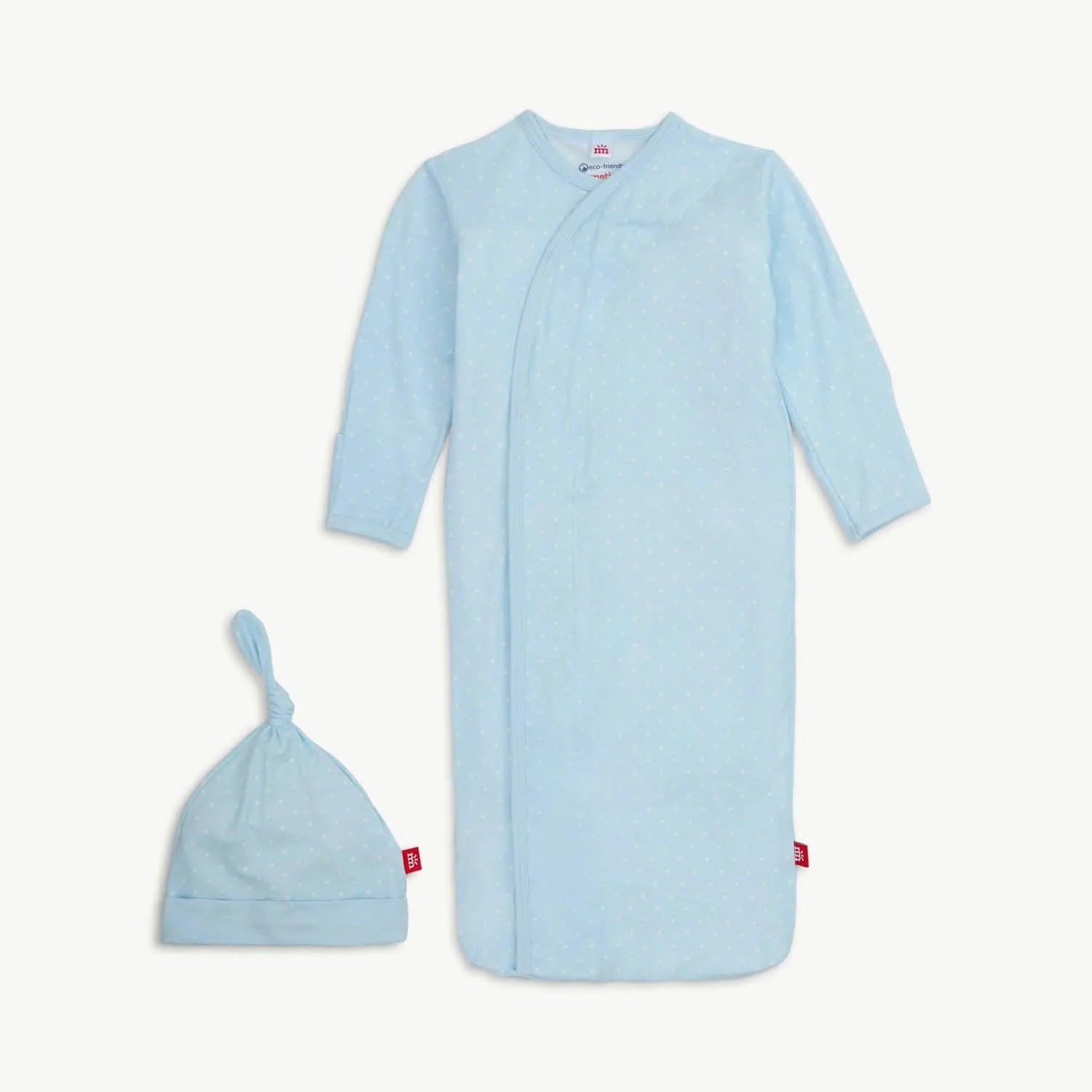 Pin Dot Blue Modal Magnetic Gown & Hat - Magnetic Me