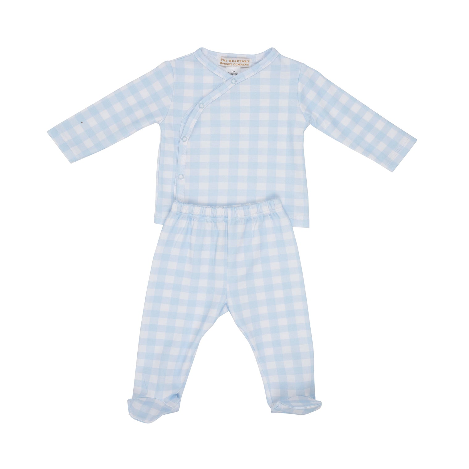 Cameron Cross Front Set - Buckhead Blue Gingham